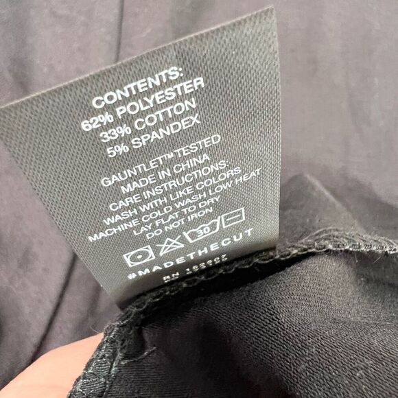 Cuts Clothing Henley Shirt Large Mens Black Pyca Pro Curve Hem Long Sleeve - Picture 7 of 10